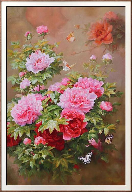 胡冰 纯手绘精品油画