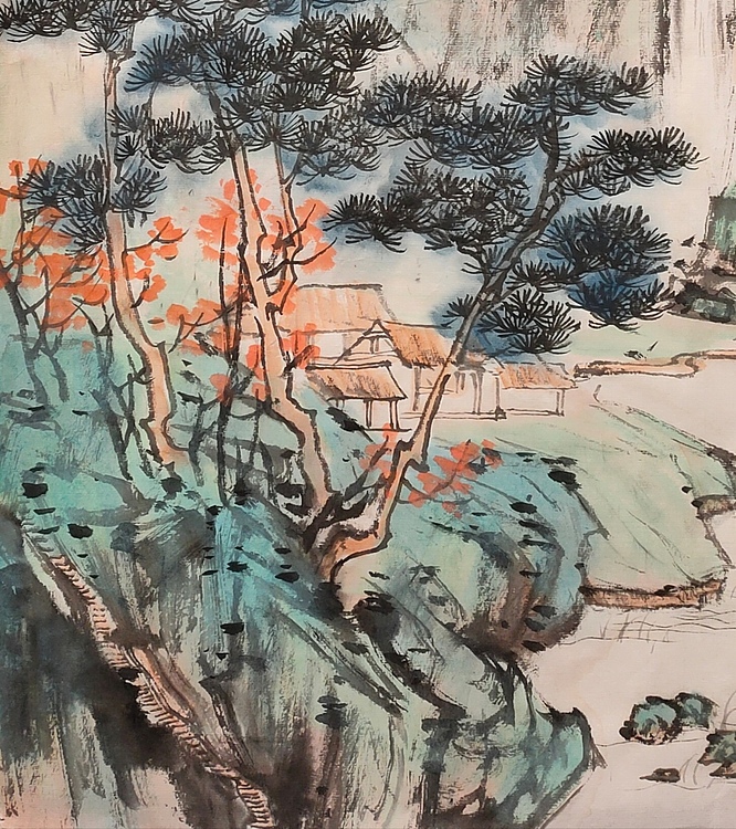 中国人民大学讲师 李乃昕  山水