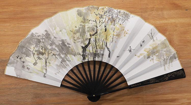 中国美协会员，天津美术学院 刘子展 (带合影)