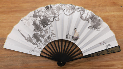 中国美协会员，天津美术学院 刘子展 (带合影)