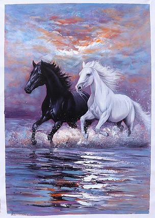 胡冰 纯手绘精品油画