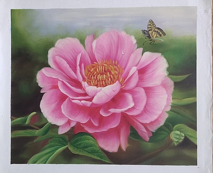 刘益芬 写实花