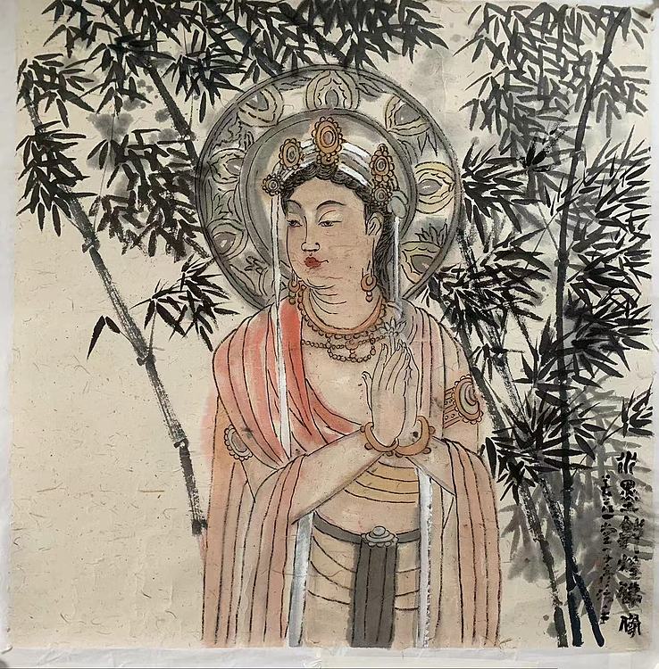 佛学画家 周晶