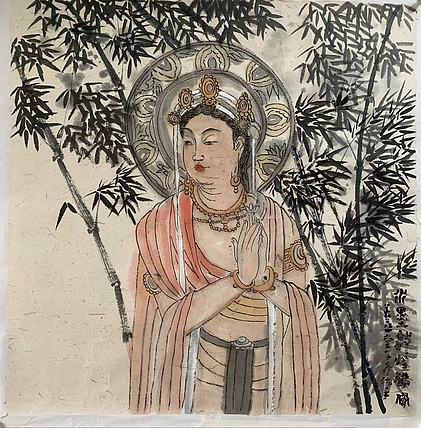 佛学画家 周晶