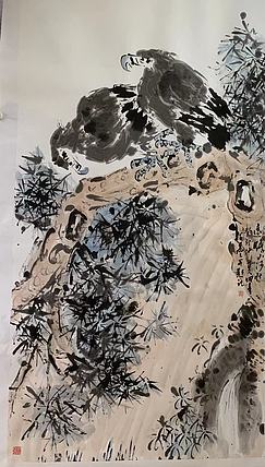 当代画家 田青