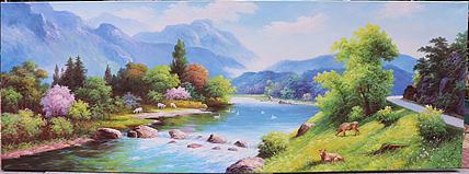 胡冰 纯手绘精品油画