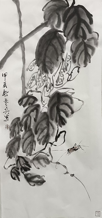 文化老兵 条幅