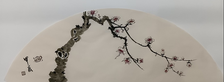 文化老兵 扇面
