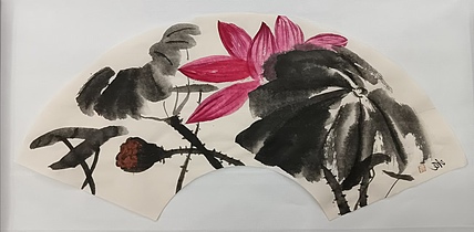 文化老兵 扇面