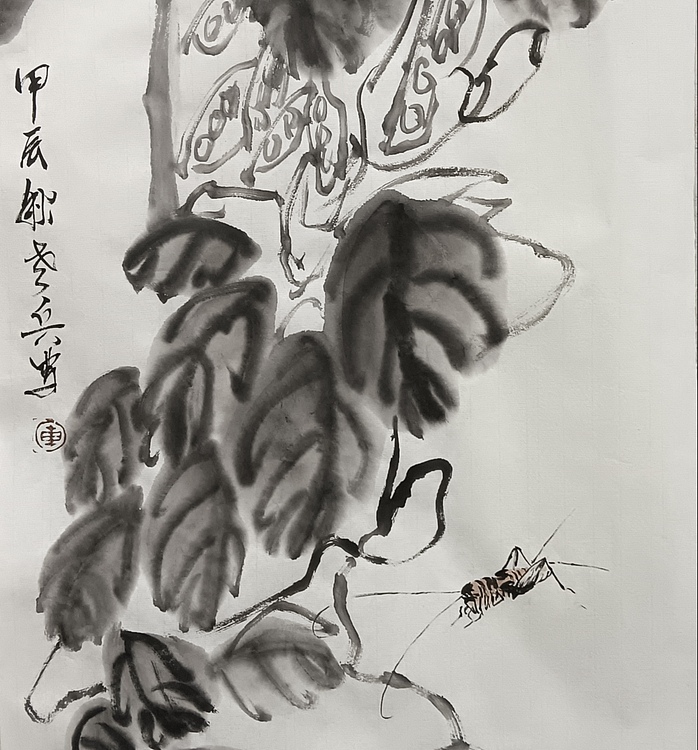 文化老兵 条幅