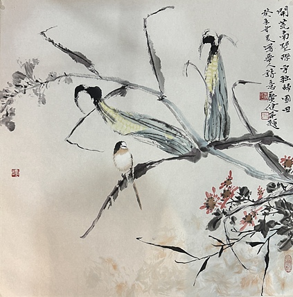 中美协副主席 贾广健 有合影