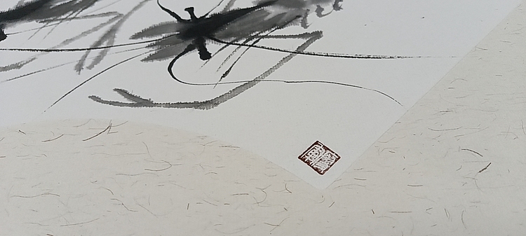 文化老兵 同行扇面镜芯