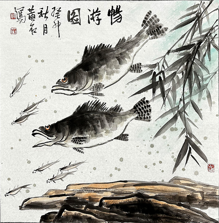 黄建国 国画