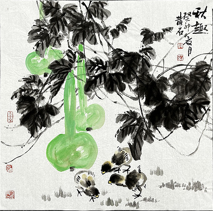 黄建国 国画