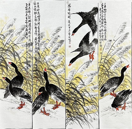 黄建国 国画