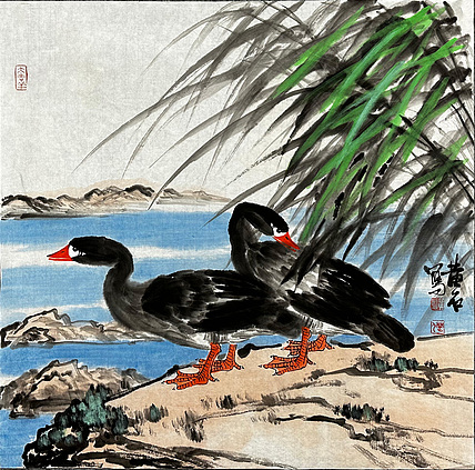 黄建国 国画