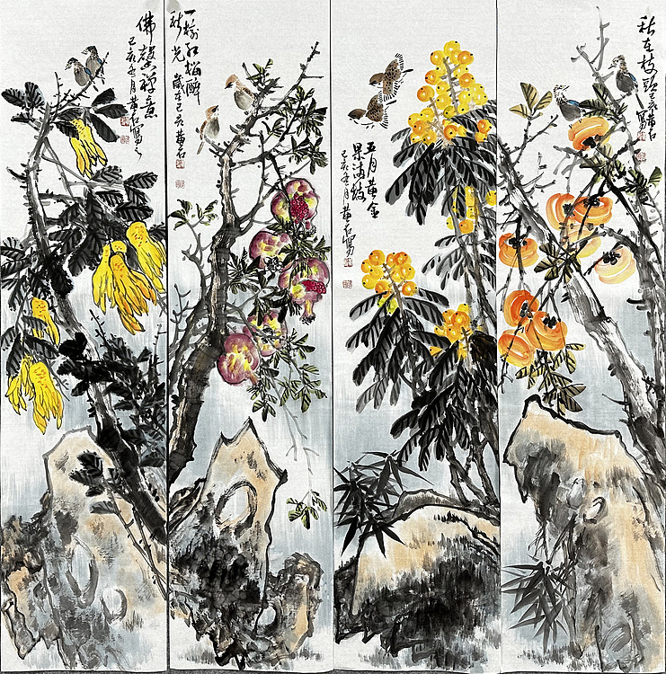 黄建国 国画