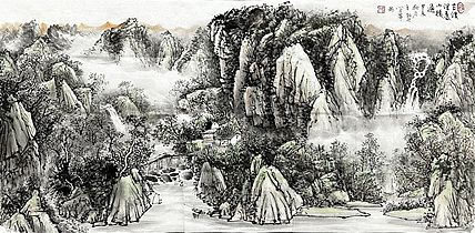 王朝才 国画