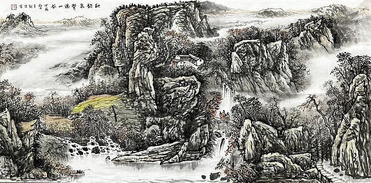 王朝才 国画