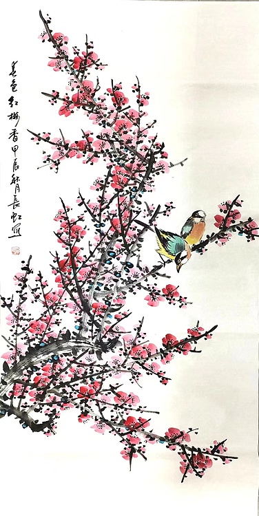 中国国画家协会理事 著名艺术家 谢长虹