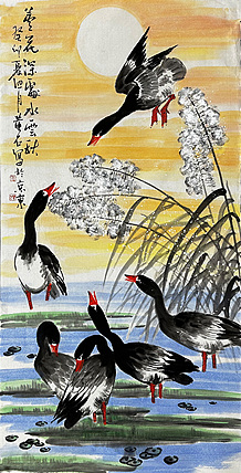 黄建国 国画