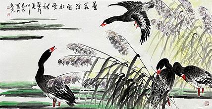 黄建国 国画