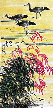 黄建国 国画