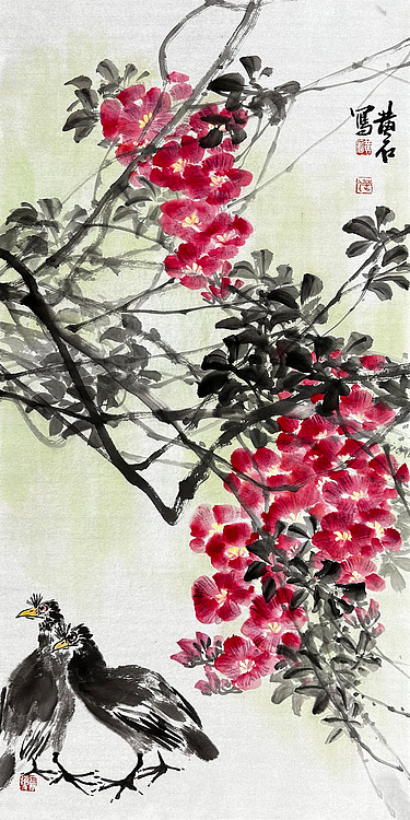 黄建国 国画