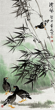 黄建国 国画