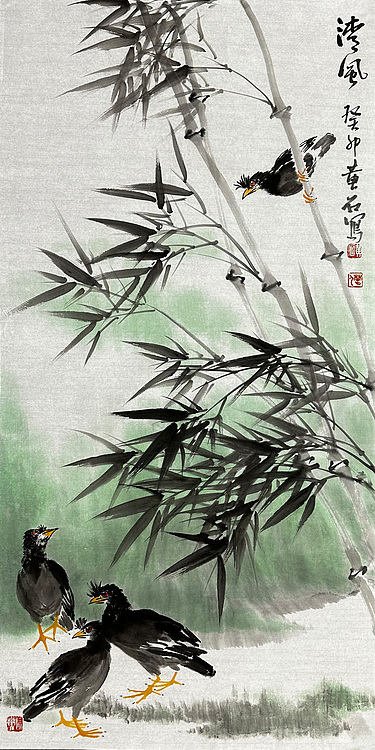 黄建国 国画