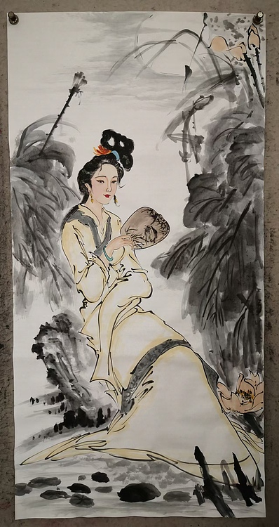 粟承志 仕女