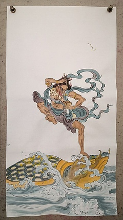 粟承志 魁星点斗独占鳌头
