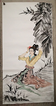粟承志 美女图