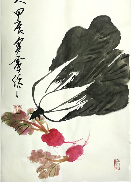 中国老年书画研究会会员 张宝霞 《素心者贵》