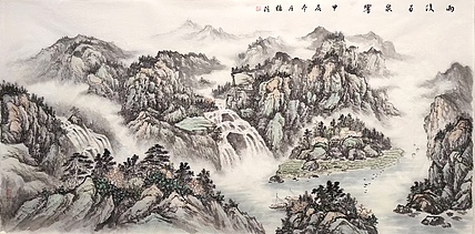 周植筠 雨后百泉响