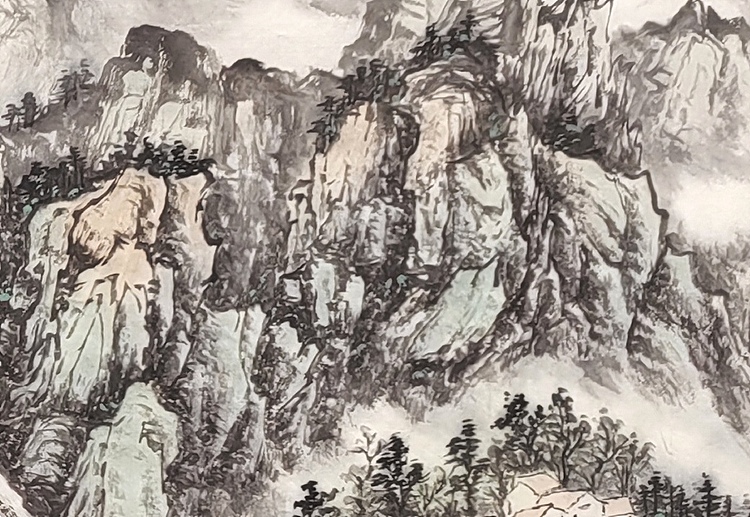 周植筠 雨后百泉响