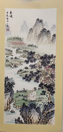 周植筠 春晓