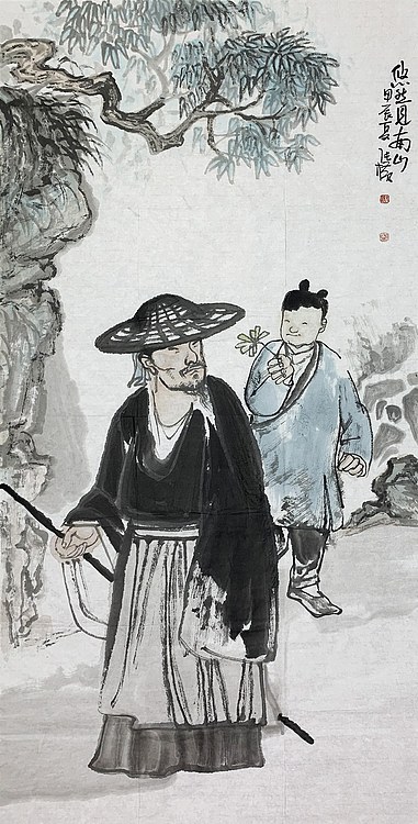 中国美协会员，伊川美协主席 &mdash;&mdash; 张横 （带合影）