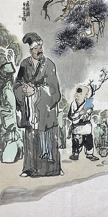 中国美协会员，伊川美协主席 &mdash;&mdash; 张横 （带合影）