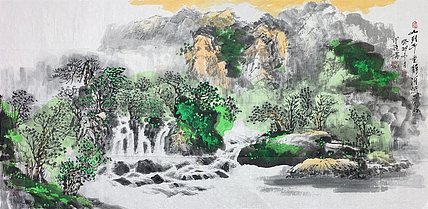 印廷儒 山水