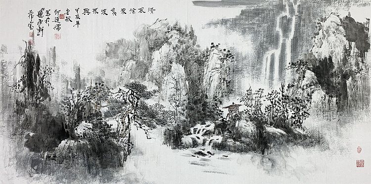 印廷儒 山水