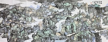 骆继明 山水