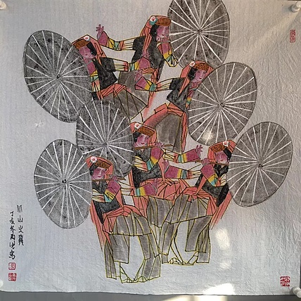 中美协会员，青海美协副主席 马西光 人物