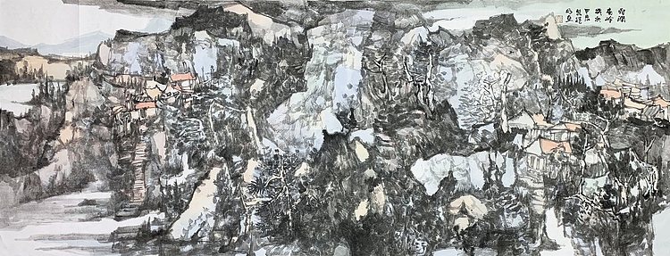 骆继明 山水