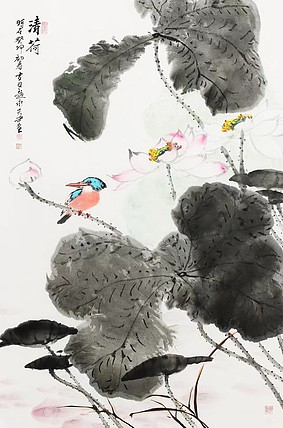 名家，中国美协会员   赵永夫 花鸟