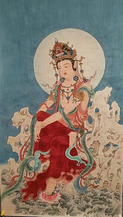 永遇乐 工笔 观音