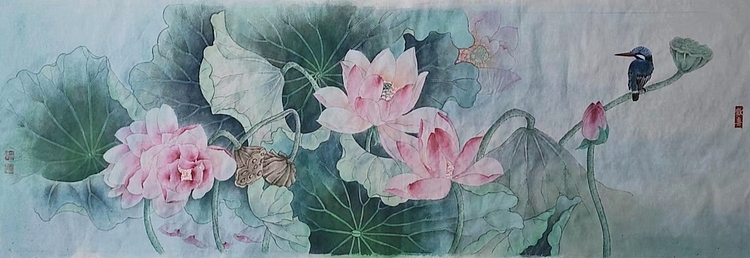 永遇乐 工笔 条幅