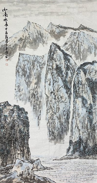 中国美术家协会会员 穆晋国 山水