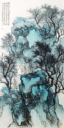 段孝钢 山水
