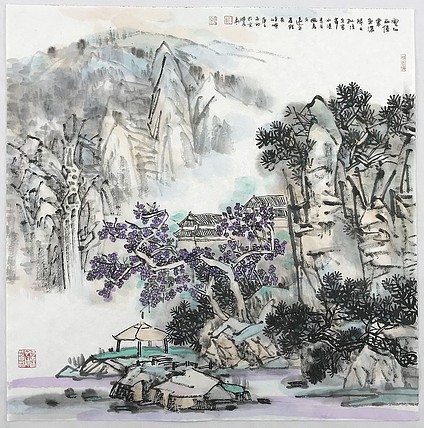 陈永利 山水